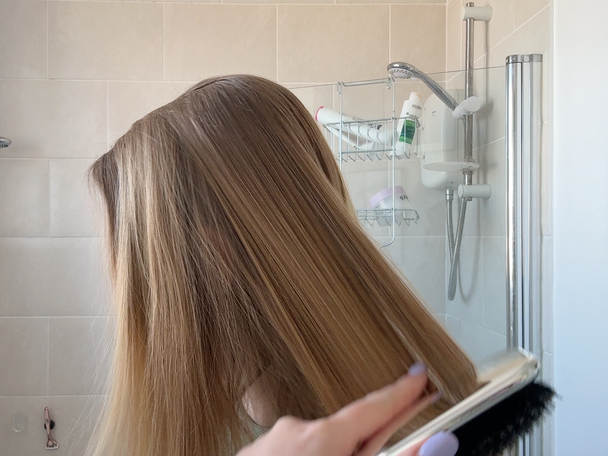 Best hair brush IndyBest review Color Wow dream smooth paddle hair brush